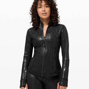 🦄SPECIAL EDITION Lululemon Define Jacket *Shine || Black || Size 8 || Like new!